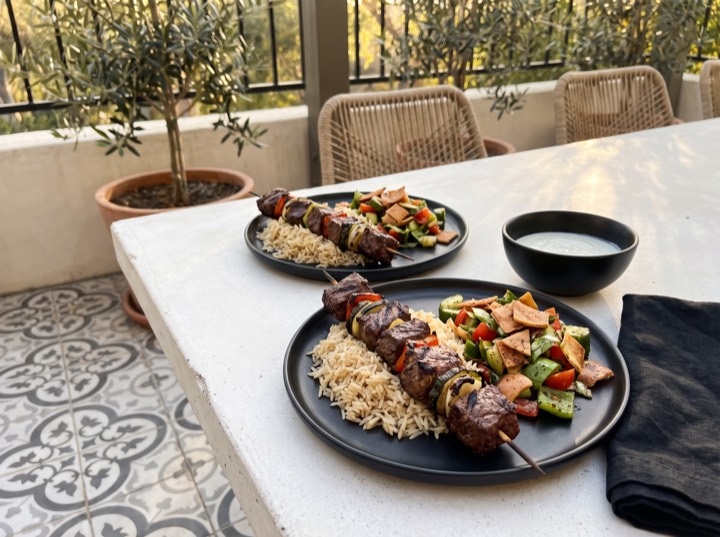 Rib-Eye Steak Kebab