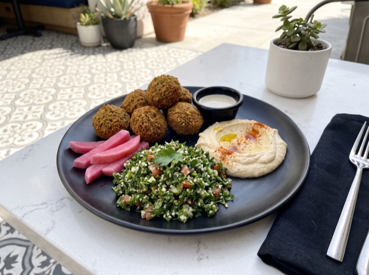 Falafel Plate (Vegan)